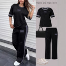 SpringSummer New Arrival Fashionable Trendy Multi-Color Casual Two-Piece Set With Short Sleeves